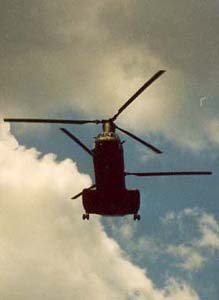 Military helicoptor, Hampton Roads Harbor, 2002